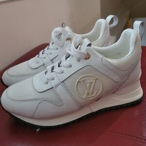 LV Monogram White Women's Sneakers